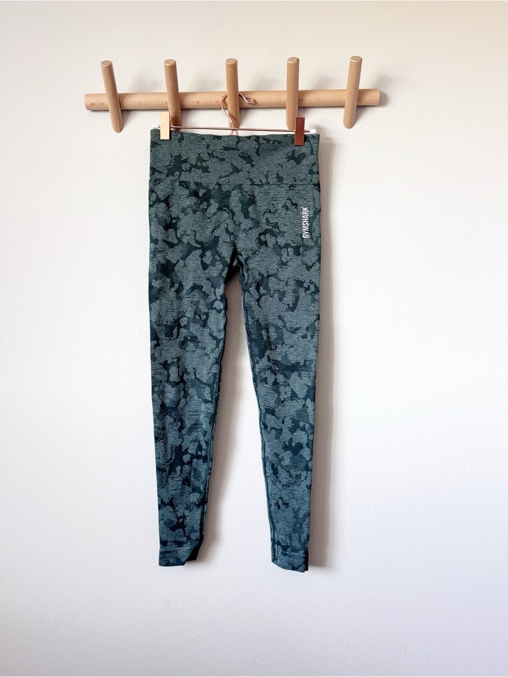 Gymshark Adapt Green Camo High-Rise Leggings